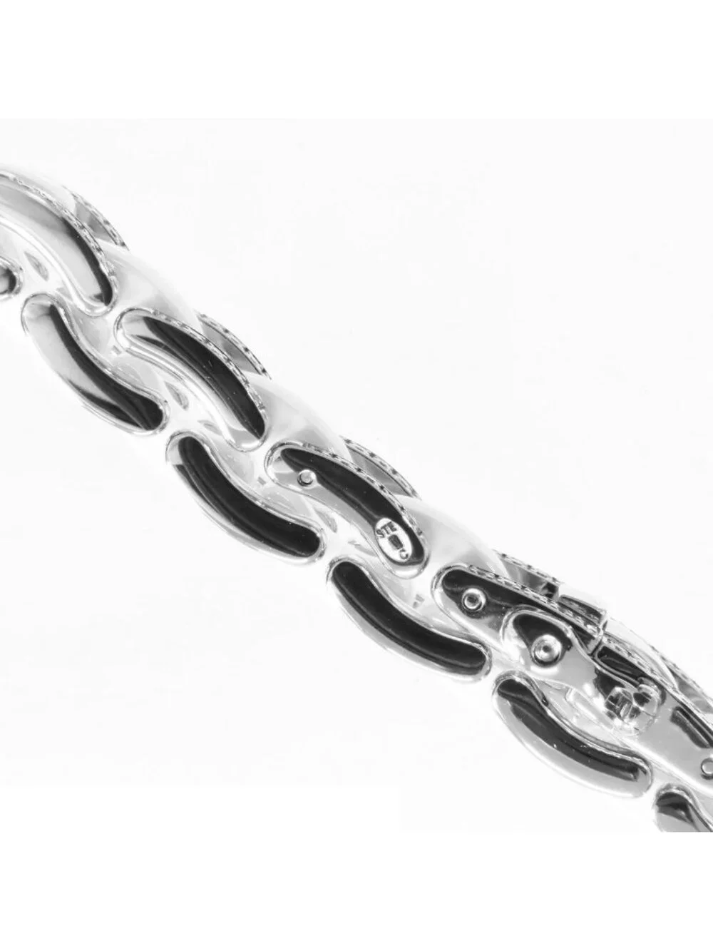 Chanel Ultra Collection Bracelet White Gold 18K Ceramic Pave